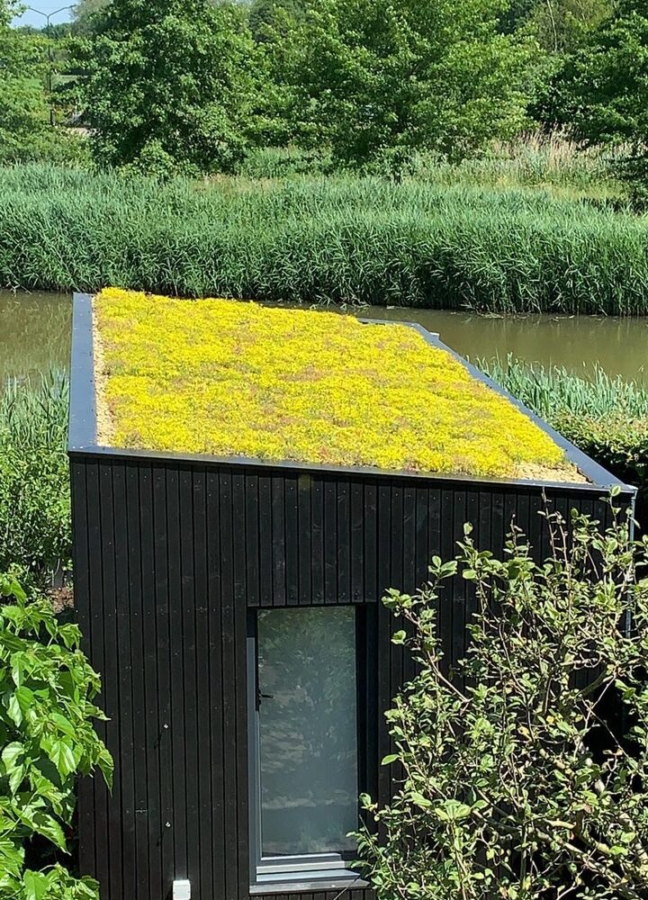 gardenpod-met-groen-dak GardenPod met een groen dak