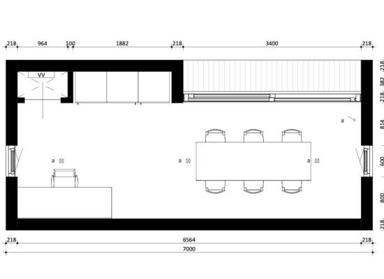 Plattegrond Pod XL